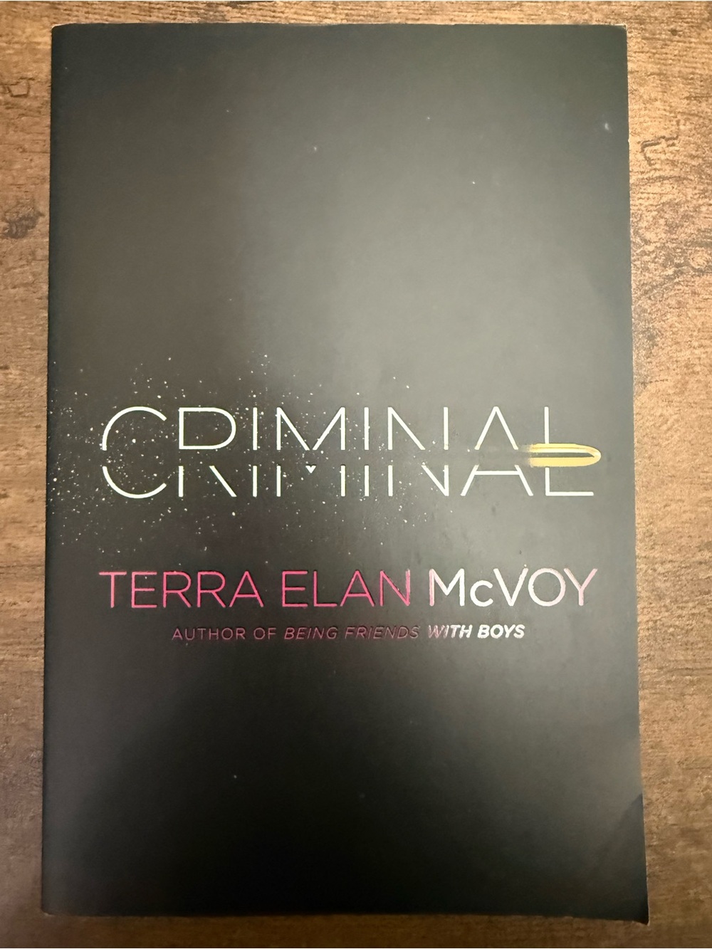 💚4/$20 Criminal by Terra Elan McVoy - Paperback Novel